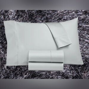 NEW (Sunham) Ashford Queen FLAT SHEET, gray